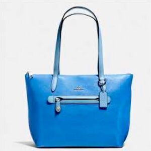 Coach Blue Taylor Tote No. M1681-58568 B91